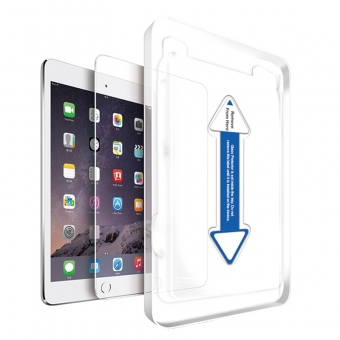 Ipad mini 4 garde en verre trempé transparent avec applicateur