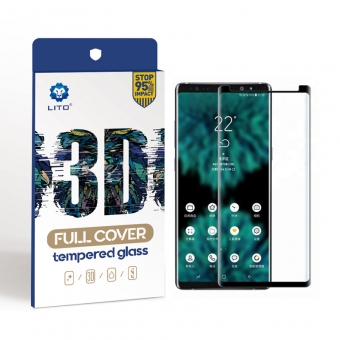Protections d'écran en verre trempé pleine couverture Samsung Galaxy Note 9