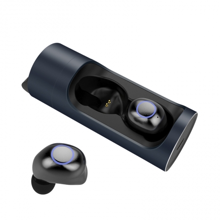 True Wireless Earbuds Casque stéréo Bluetooth 5.0 avec basses chaudes 