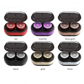 Best OneDer V17 Twin Stéréo Mini Haut-parleur Bluetooth Sans Fil Portable Parfait Avec Une Boîte De Charge à vendre