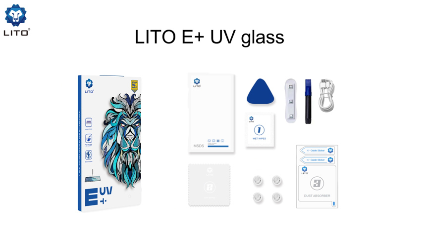LITO E+ Protecteur d'écran en verre UV liquide pour Samsung Galaxy S24 Ultra
        