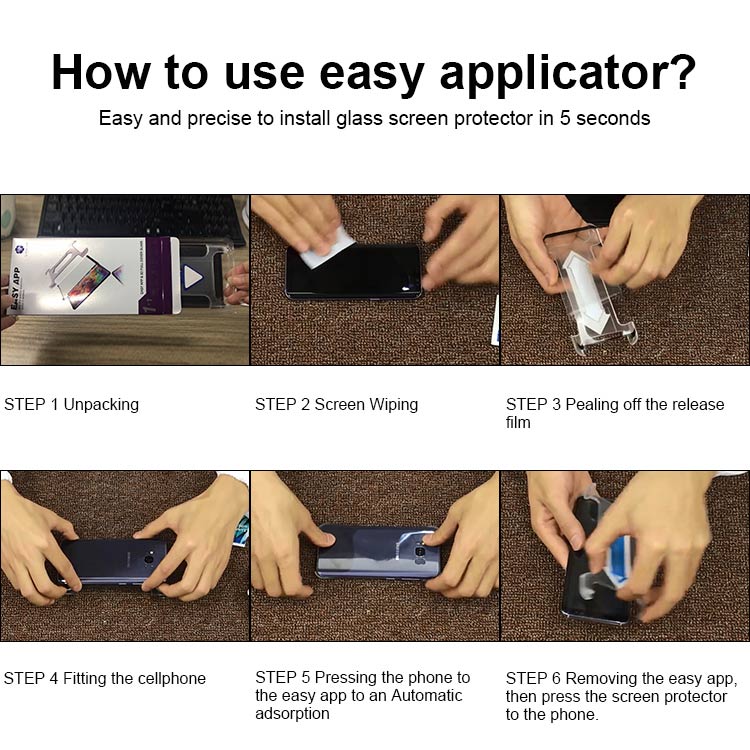 samsung galaxy s8 plus screen protector with easy installation frame
