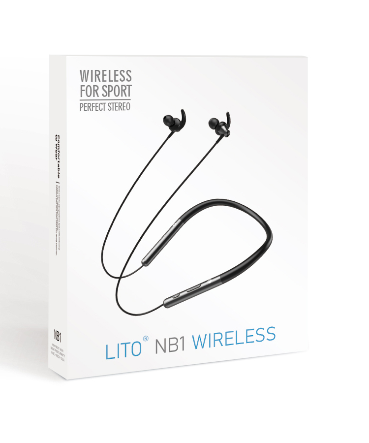 IPX4 Waterproof Bluetooth Headphones Neckband