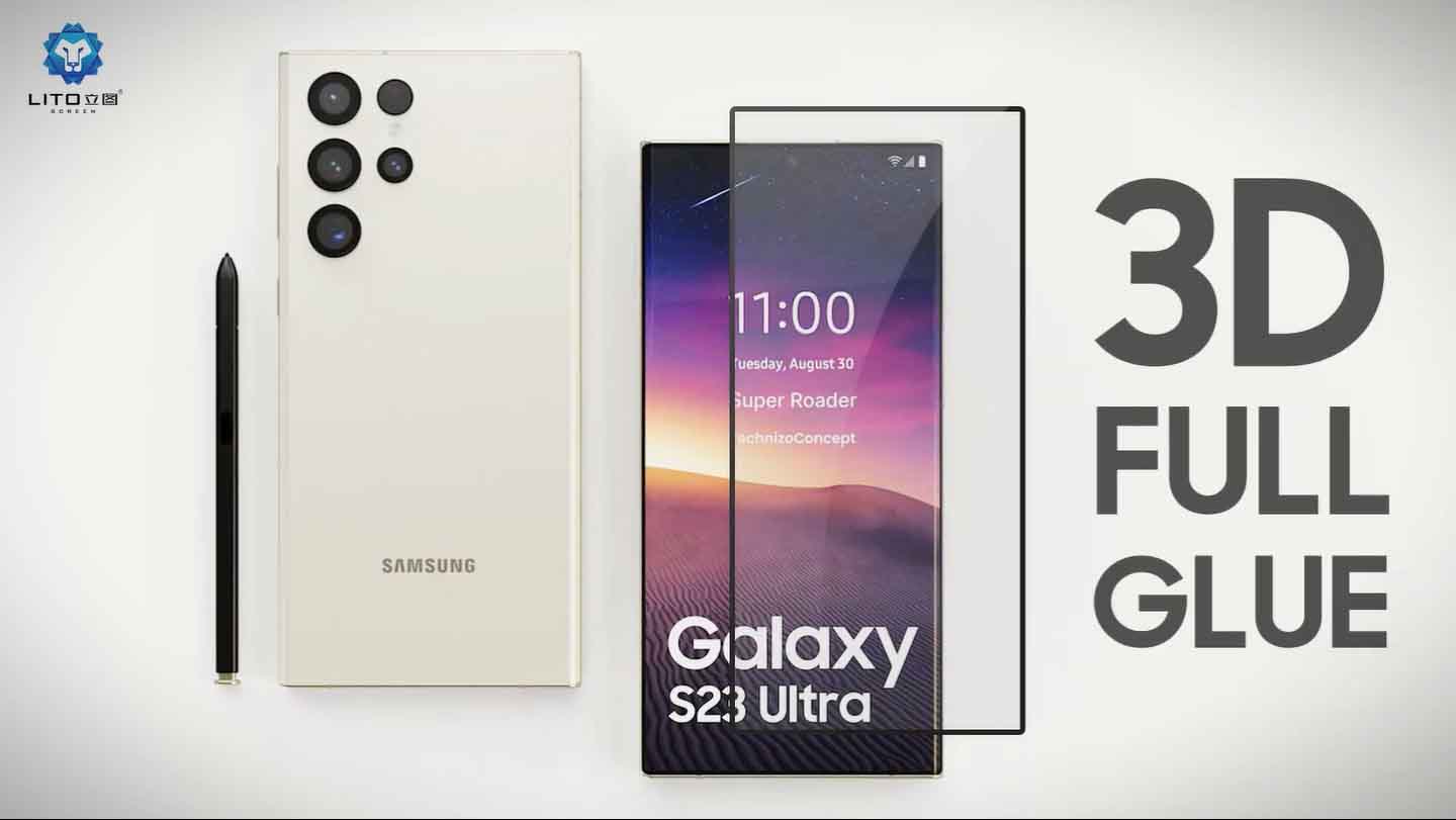 Protecteur d'écran pour Samsung Galaxy S23 Ultra