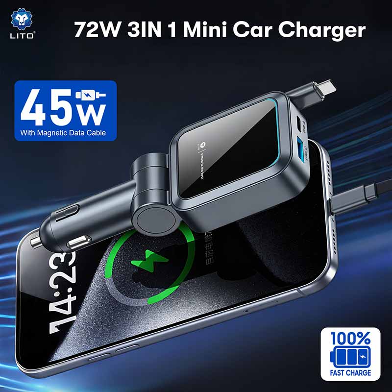 3 in 1 Car Charger