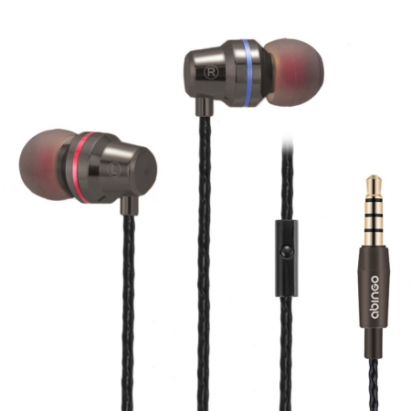 Super bass écouteurs intra-auriculaires écouteurs écouteurs stéréo avec micro pour smartphones 