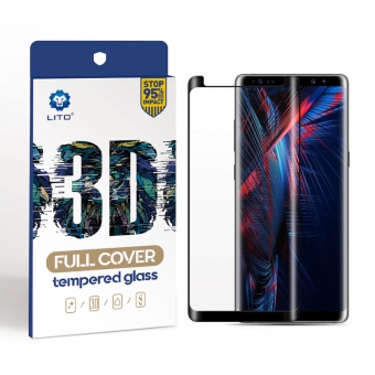 Protecteurs d'écran en verre trempé convivial pour Samsung Galaxy Note 8