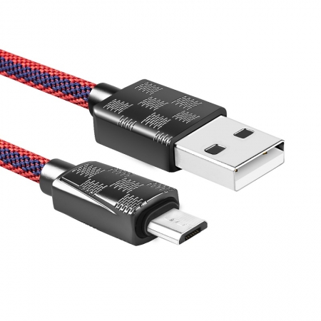 Câble de données USB pour performances de charge rapide longue durée avec tresse intelligente Fairview 