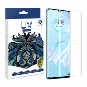 Best Protecteur d'écran de capteur d'empreinte digitale en verre trempé UV de Huawei P30 Pro UV à vendre