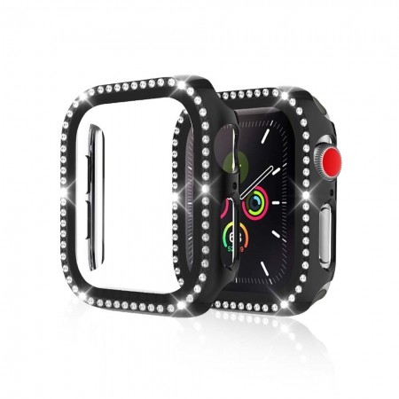 
     Boîtier de montre Lito Diamond en verre trempé intégré pour Apple Watch
     
