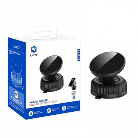 Support magnétique pour téléphone sous vide 360° LT-W12 