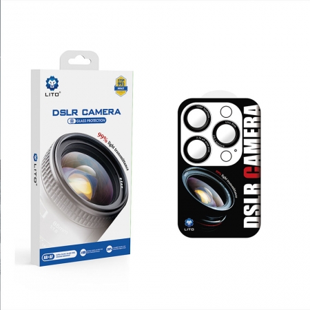 Protecteur d'appareil photo LITO DSLR Titanium pour iPhone 