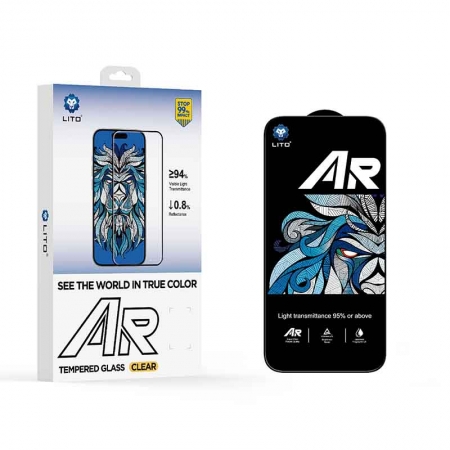 Verre trempé antireflet LITO D+ MAX AR SE pour iPhone 17 