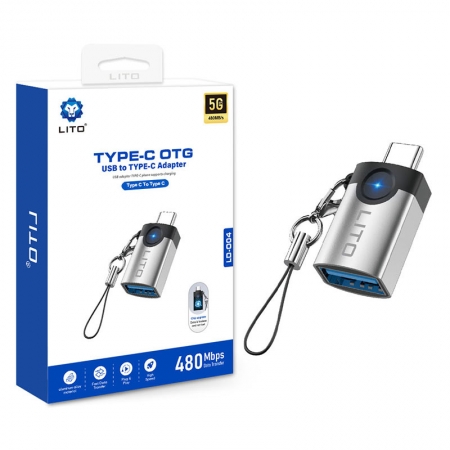 Série d'adaptateurs OTG LITO – Convertisseur USB haute vitesse avec design en alliage d'aluminium 