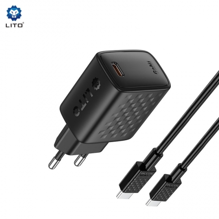 Chargeur rapide GaN 20 W LITO LC13 avec port USB-C 