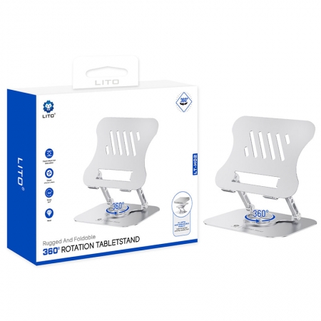 LITO LT-H02 Support pour Ordinateur Portable et Tablette avec Rotation à 360° 