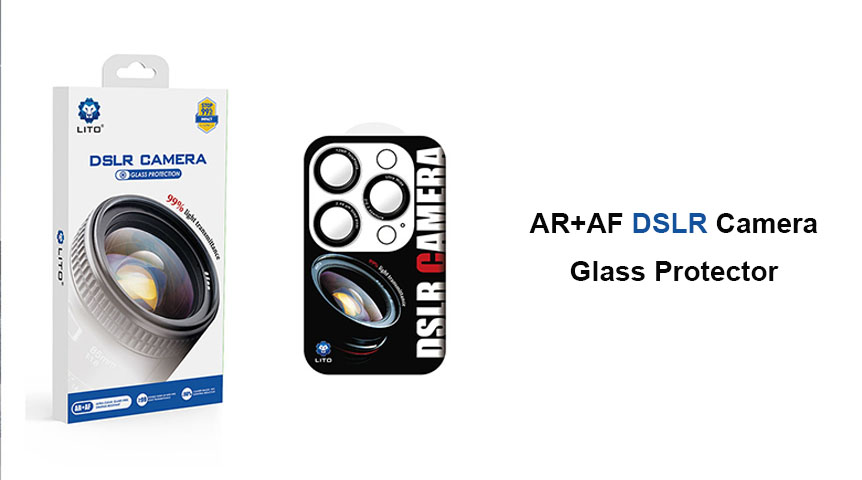 Protecteur d'appareil photo LITO DSLR Titanium pour iPhone
