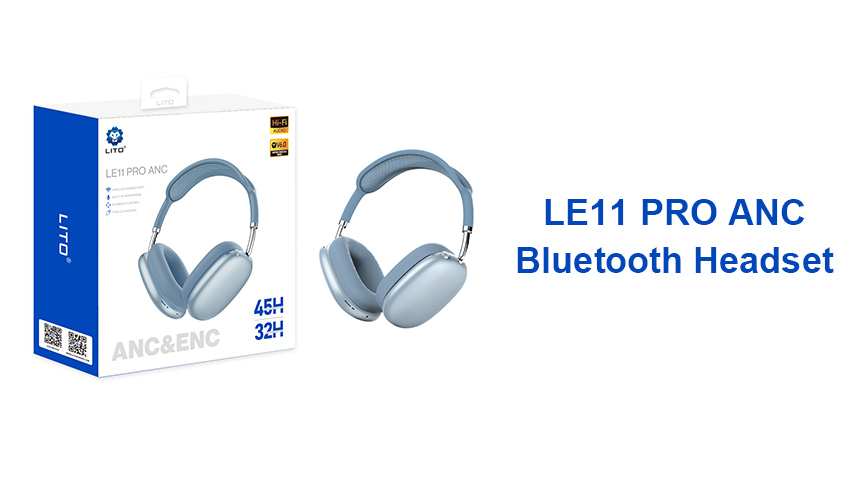 Dynamisez vos playlists avec le casque Bluetooth LE11 PRO ANC