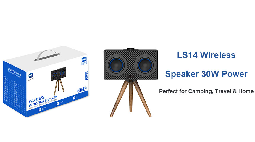 Vous avez besoin d'une enceinte extérieure compacte de 30 W avec un son puissant et une connexion Bluetooth rapide ?