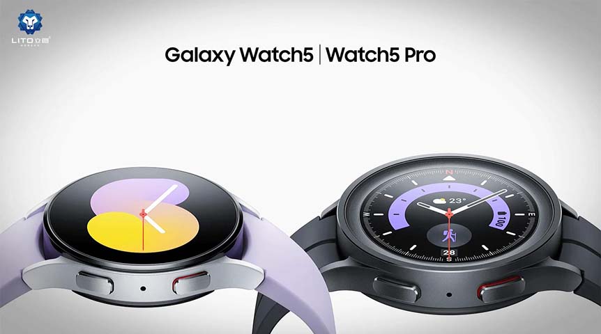 L'étui de protection Samsung Galaxy Watch 5 en fait un boîtier PC avec un verre transparent de 0,33 mm.
