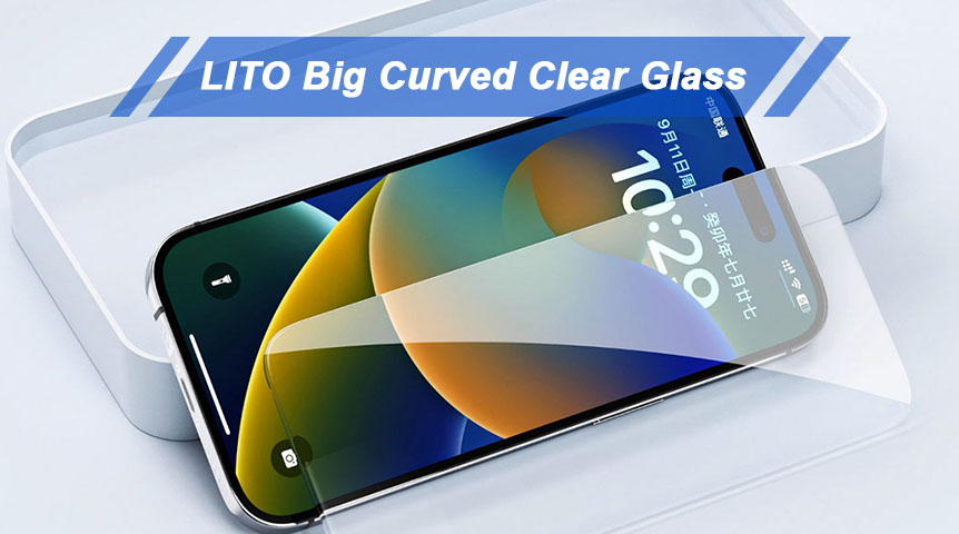 Améliorez la protection de votre appareil avec le protecteur d'écran en verre trempé incurvé LITO Big
    