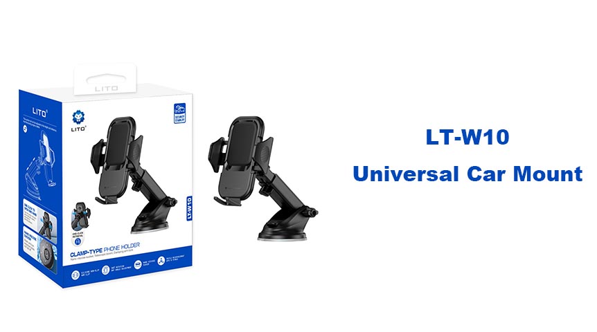 Support universel pour voiture LITO LT-W10 : une stabilité inébranlable sur toutes les routes