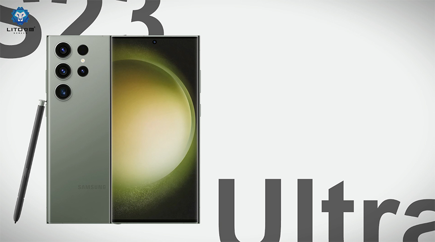 Protecteur d'écran en verre trempé Lito E+ Edge Glue Samsung Galaxy S23 Ultra